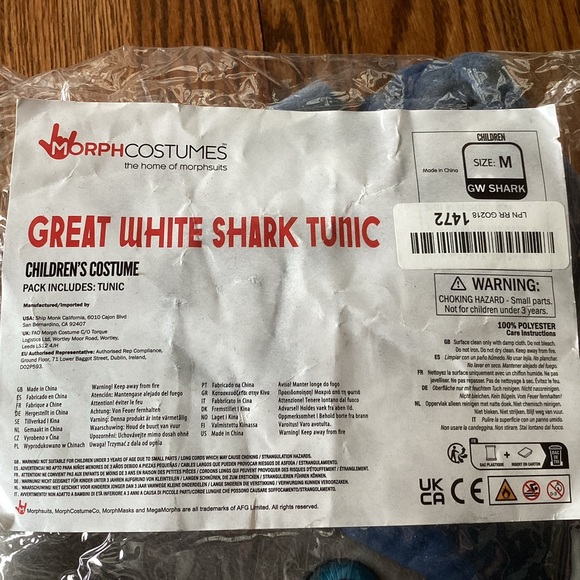Great White Shark Costume - Picture 11 of 11